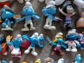 Огромна колекция смърфовете The Smurf, фигурки смърфчета Kinder, стики, снимка 5