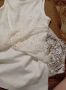 Бял потник от Gina Tricot, снимка 3