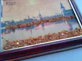 Картина с балтийски кехлибар 12*15 см, снимка 2