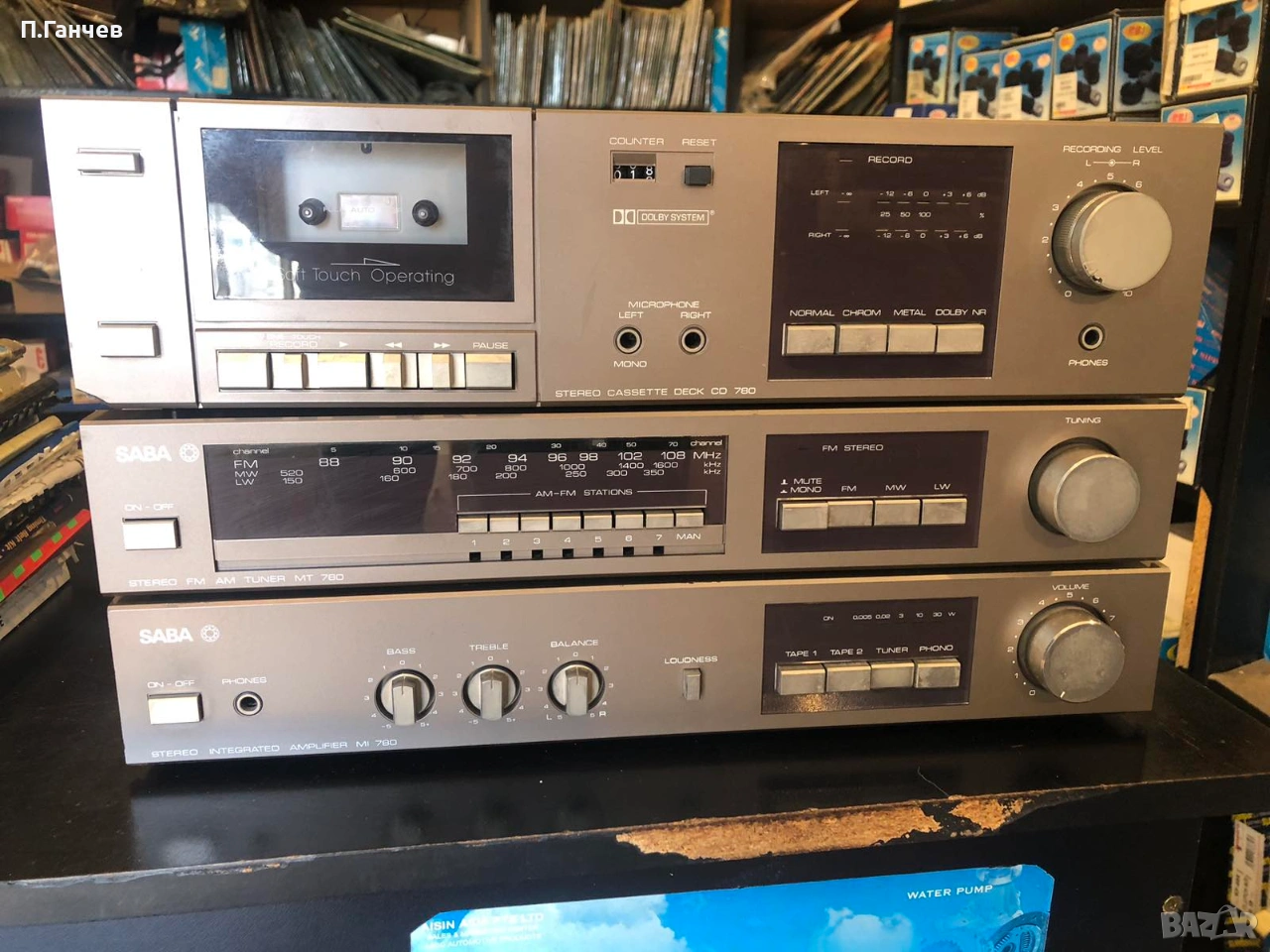 SABA 780 MI-780,MT-780,CD-780 Сет усилвател,тунер и дек, снимка 1