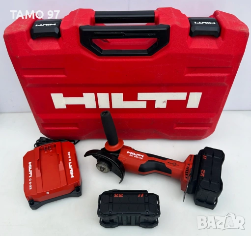 Hilti AG 6D-22 Nuron - Безчетков ъглошлайф с SensTech перфектен!