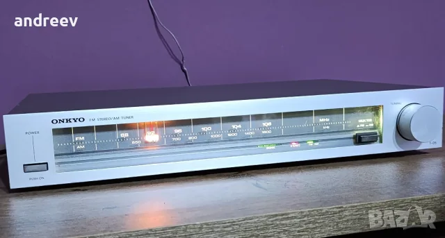 Onkyo T-05 Аналогов стерео тунер, снимка 6 - Ресийвъри, усилватели, смесителни пултове - 55620098