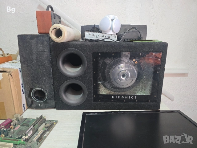 Авто субуфер 12 Hifonics 450w rms в комплект с усилвател , снимка 4 - Други - 55251761
