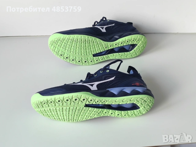 Маратонки за Зала Mizuno Wave Luminous 2 / 43 номер Подходящи за Волейбол, Скуош, Тенис и др., снимка 5 - Спортни обувки - 54884206