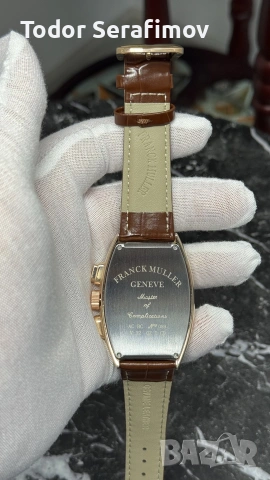 Мъжки часовник Franck Muller Conquistador Cortez Chronograph Gold, снимка 2 - Луксозни - 55272835