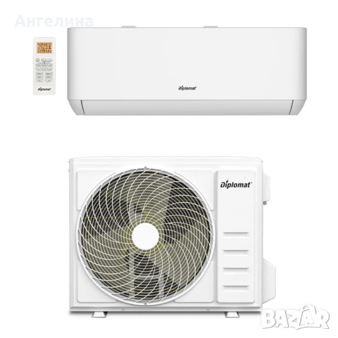 Климатик Инверторен DIPLOMAT DAC-240CAN, снимка 4 - Климатици - 54628998