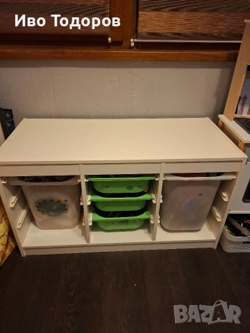 Детска секция с кутии Ikea