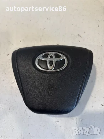 Модул на кормилна колона с клаксон черна кожа за Toyota Avensis (2016) 0589-P1-00183 OEM