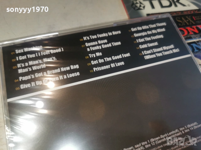 JAMES BROWN CD 0904261940H2E6R, снимка 3 - CD дискове - 54150541