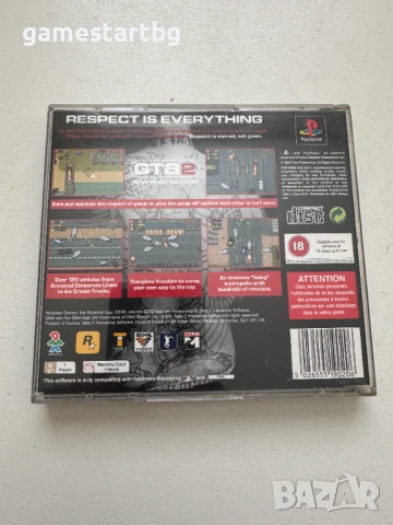 Grand Theft Auto II (GTA 2) за PS1, снимка 2 - Игри за PlayStation - 54662214