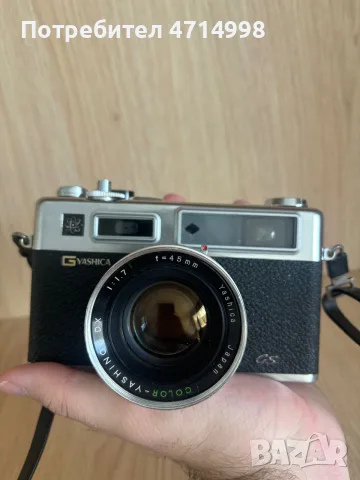 Yashica Electro 35 GS, снимка 6 - Фотоапарати - 55412433