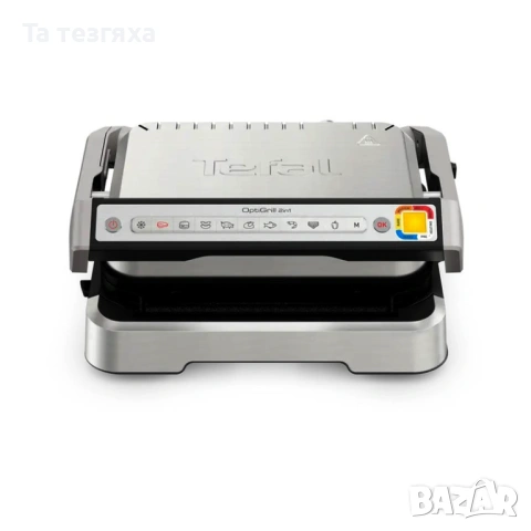 Грил Tefal OptiGrill 2в1 GC772D, снимка 4 - Тостери - 54653852