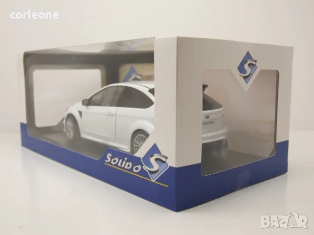 Ford Focus RS MK2 Pack RS Plus 2009 - мащаб 1:18 на Solido моделът е нов в кутия, снимка 6 - Колекции - 55431000