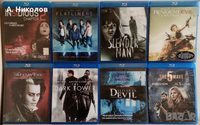 Ужаси на Блурей/ Bluray с бг субтитри