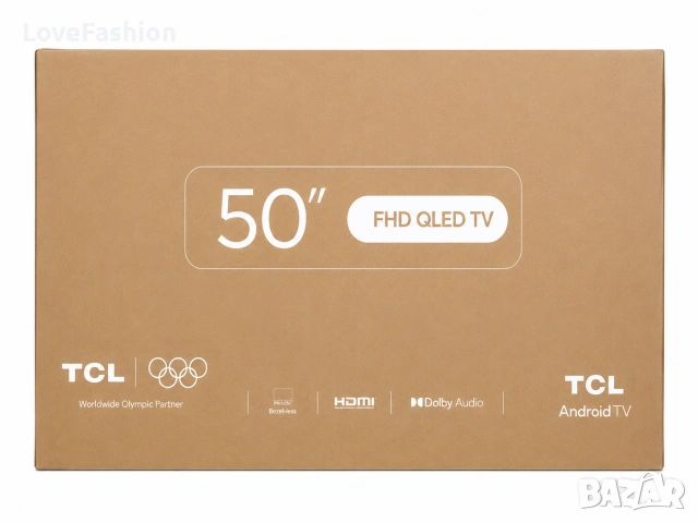 Продавам чисто нов телевизор TCL 50S5L – 50" QLED Android TV