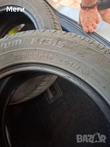 Продавам 2 бр. летни гуми Petlas 205/55 R16. , снимка 3 - Гуми и джанти - 54985337