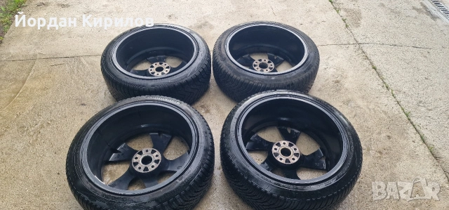 Алуминиеви лети джанти с гуми 20" 5x112, снимка 2 - Гуми и джанти - 54806500