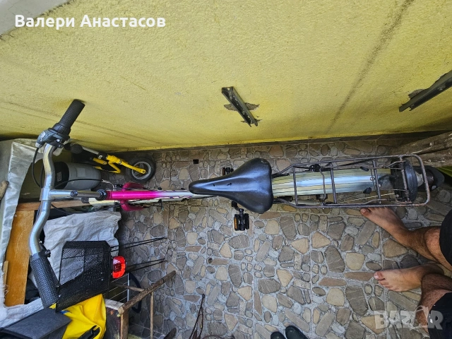 Детско колело Pegasus SX Sport 2401 – 24 цола, 3 скорости, с багажник + допълнителен кош, снимка 2 - Велосипеди - 55243287