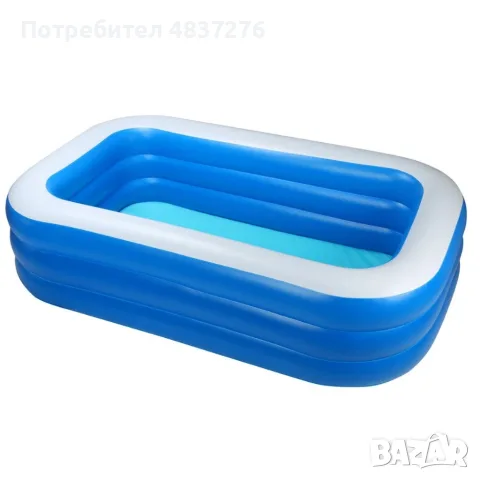 Средно голям басейн 150x100x56, снимка 5 - Басейни и аксесоари - 55541901