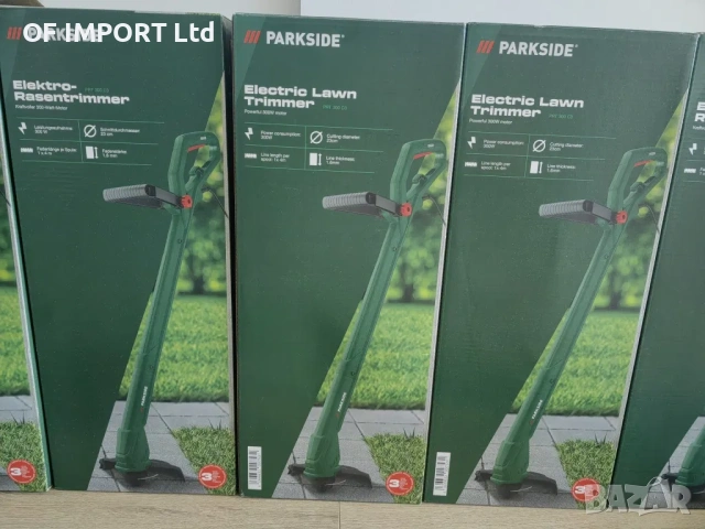Електрически Тример за Трева PARKSIDE PRT 300 C3 300W, снимка 12 - Градинска техника - 54639835