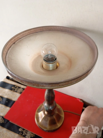 Настолна лампа арт деко, снимка 5 - Настолни лампи - 54268217