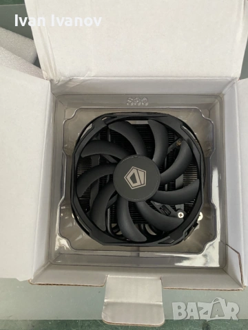 Чисто нов нископрофилен охладител ID-COOLING IS-30A Black (AMD AM4/AM5) - Продавам / Заменям за Inte