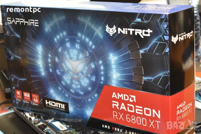 Видео карта Sapphire Nitro+ 6800XT 16 GB в кутия 