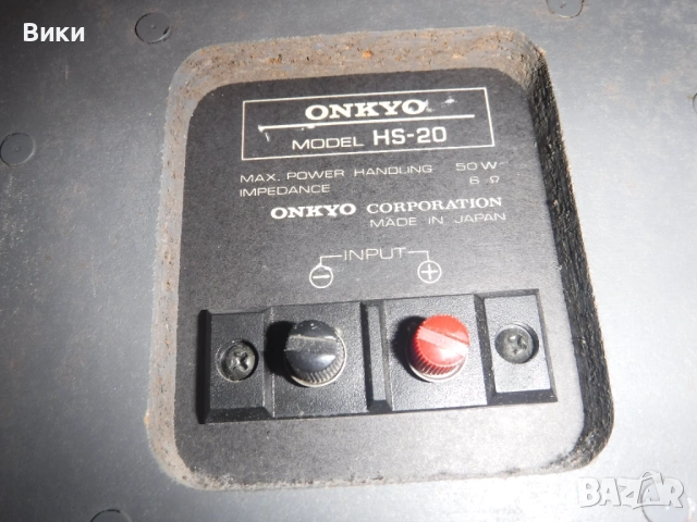 Тонколони ONKYO HS 20, снимка 5 - Тонколони - 54782735