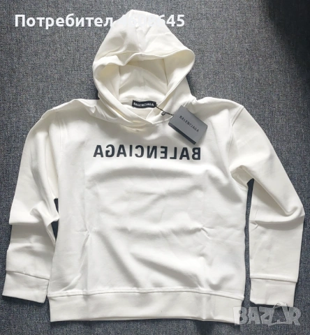 Balenciaga Дамски суичър размер XL