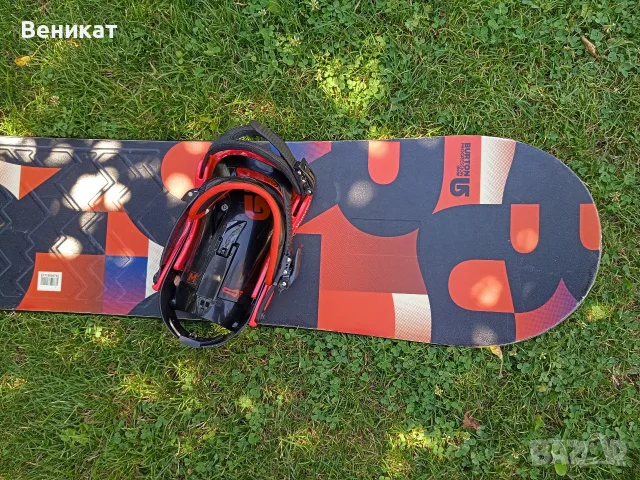 Сноуборд Burton Progression 156W с автомати Burton, снимка 2 - Зимни спортове - 55524480