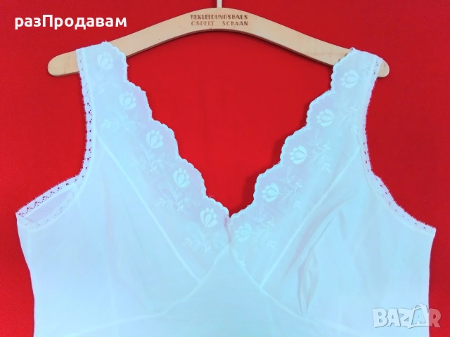 Нов Комбинезон с бродерия цветя и дантели~ подплата за прозрачна рокля или народна носия