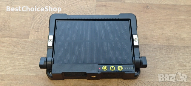 Соларна LED лампа за къмпинг, строителна, 10 W LED, 4 режима, USB зареждане, снимка 3 - Друга електроника - 54962483