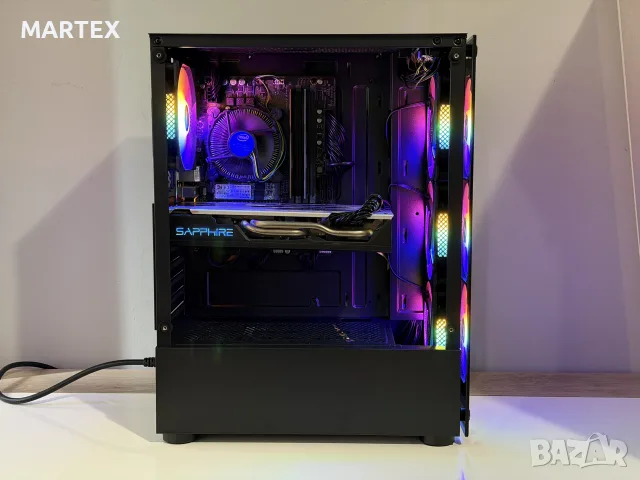 Геймърски компютър i5-7400 | RX570 4GB | 8GB, снимка 2 - Геймърски - 55335817