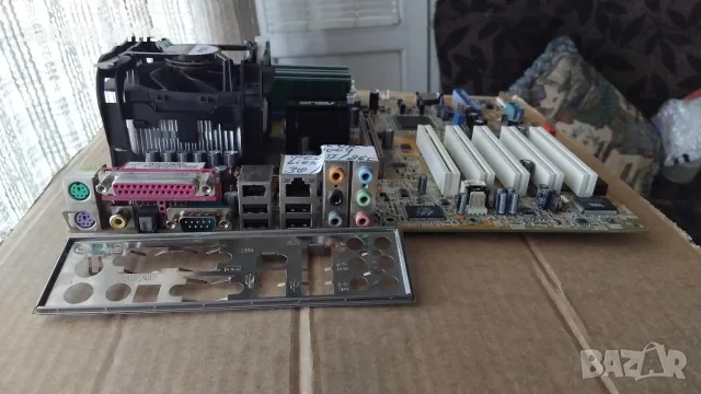Дънна платка Asus P4P800-E Deluxe Socket 478 CPU+FAN+RAM