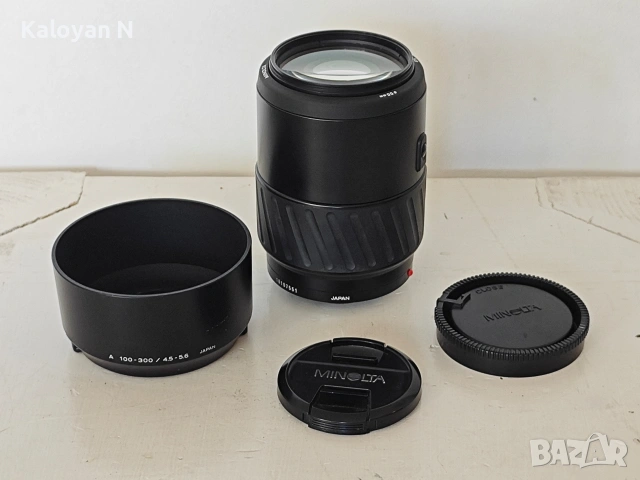 Обектив Minolta AF 100-300mm f/4.5-5.6 за Minolta A/Sony A байонет (за ремонт/части), снимка 4 - Обективи и филтри - 54626034