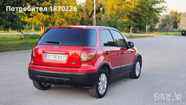 Fiat Sedici 4x4 ГАЗ , снимка 5 - Автомобили и джипове - 55287584