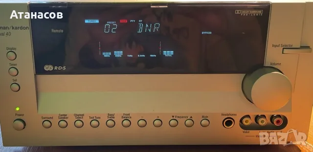 Harman Kardon AVR Festival 40 аудиосистема CD радио усилвател и дистанционно , снимка 7 - Аудиосистеми - 37692280