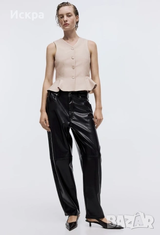 Елек с пеплум, снимка 2 - Корсети, бюстиета, топове - 53995893