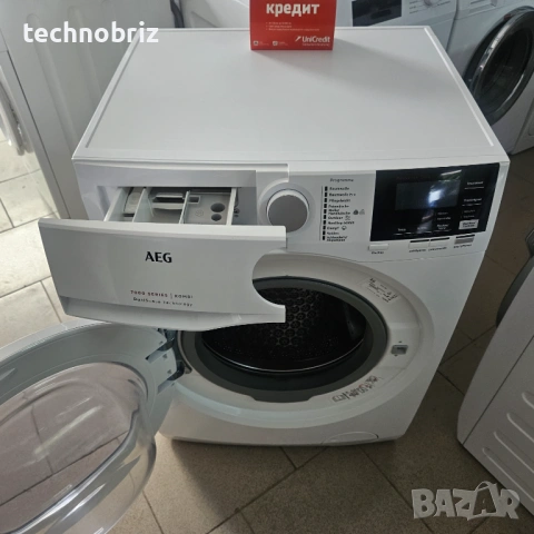 Немска инверторна пералня със сушилня AEG 7000 Series - ГАРАНЦИЯ, снимка 5 - Перални - 54669707