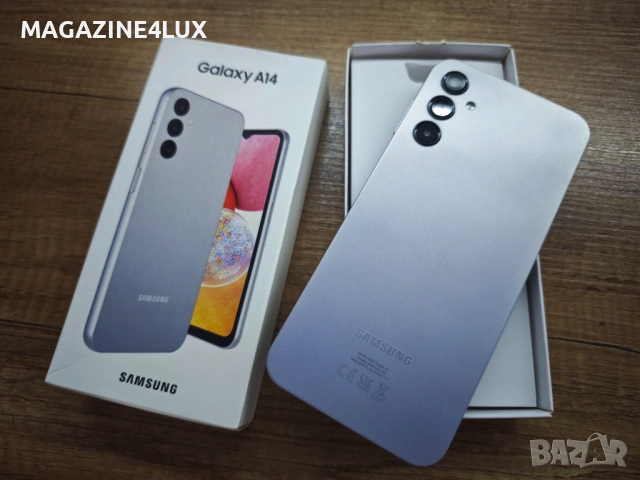 Samsung Galaxy A14 Silver – нов – 90€ , снимка 2 - Samsung - 54765477