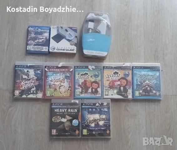 PS3 Nintendo Game Cube неразопаковани 