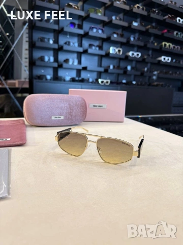 MIU MIU ✨ Дамски Слънчеви Очила , снимка 8 - Слънчеви и диоптрични очила - 54235204