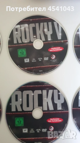 Rocky 40 Jahre Jubiläums-Collection – 6 DVD (Rocky 1–5 + Balboa) | Пълна колекция „Роки“ – ново, снимка 8 - Екшън - 54429708