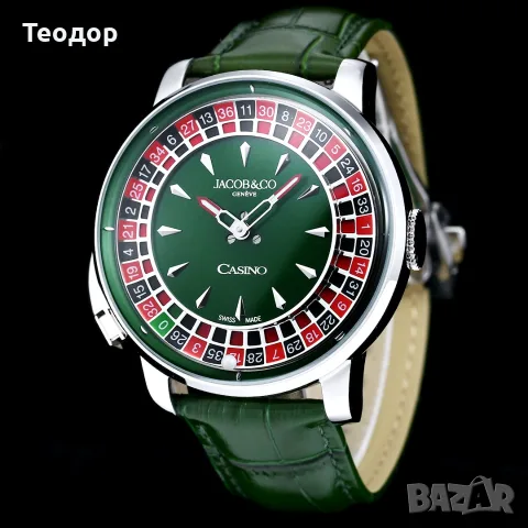Mъжки часовник Jacob & Co. Casino Tourbillon, снимка 3 - Мъжки - 55315856