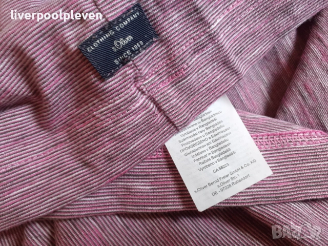 👉S`Oliver Original L, снимка 5 - Тениски - 54005432