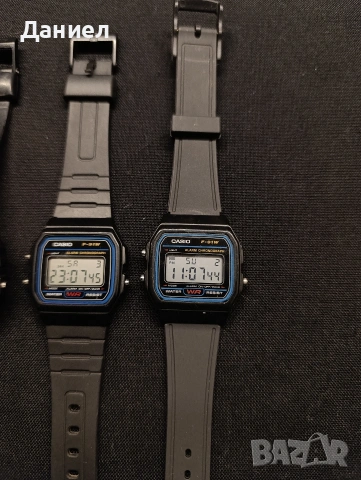 Три часовника Casio F91 W, снимка 3 - Мъжки - 54393506