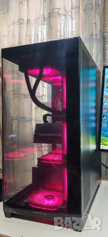 Продавам НОВО Супер Гейм PC Ryzen 7 9800X3D/64Gb/2Tb SSD/RX 9070XT 16Gb/WIFI & BT/Гаранция, снимка 8 - Геймърски - 54442501