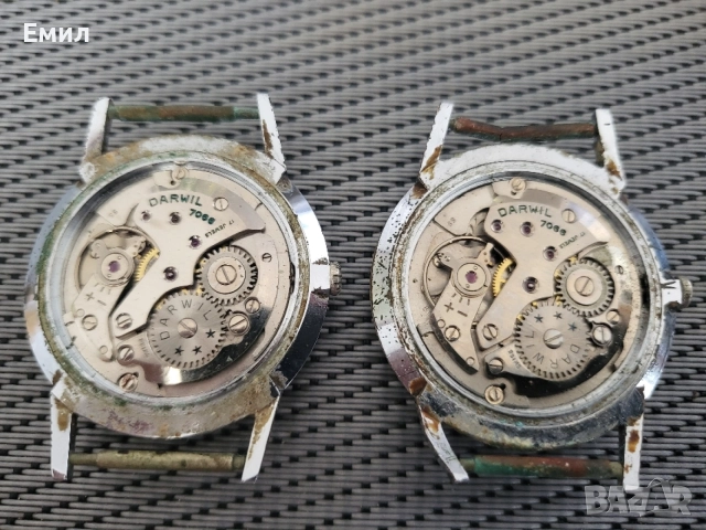 Лот часовници DARWIL SPECIAL FLAT LUX 66, снимка 4 - Колекции - 55070380