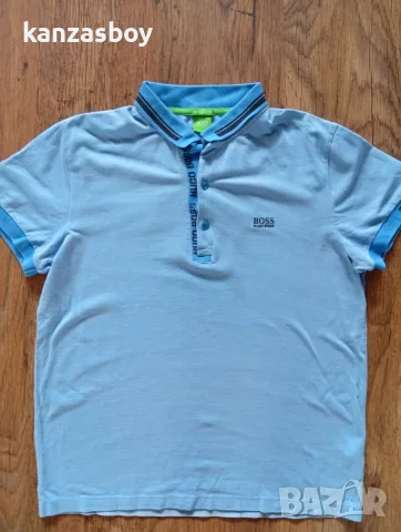 HUGO BOSS slim fit polo shirt  - мъжка тениска р-р XL, снимка 4 - Тениски - 55677662
