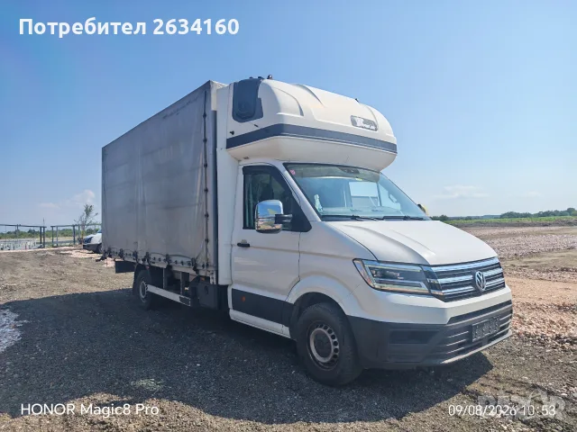 Vw crafter 10 палетен, снимка 2 - Бусове и автобуси - 55604307